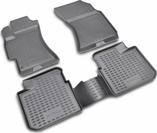 Коврики Element для салона Subaru Outback III 2003-2009 СЕРЫЕ. Артикул NLC.46.03.211