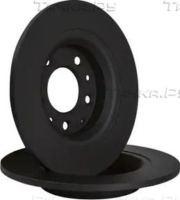 Тормозной диск Zentparts задний для Mazda 6 II (GH) 2007-2013. Артикул Z05969