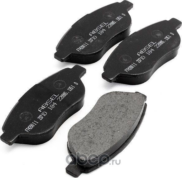 Колодки тормозные передние (Absel). Артикул FT420011