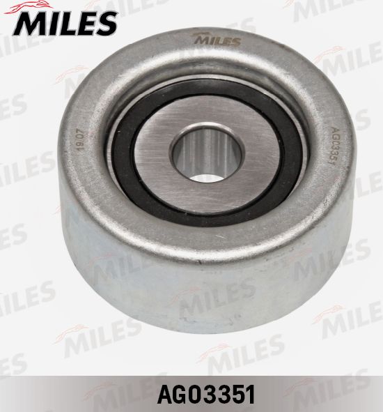 Натяжной ролик (натяжитель) приводного поликлинового ремня Miles. Артикул AG03351