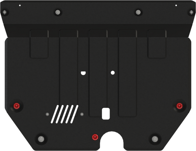 Защита Шериф (2 мм) для картера и КПП GAC GS8 II 2023-2026. Артикул 47.5481