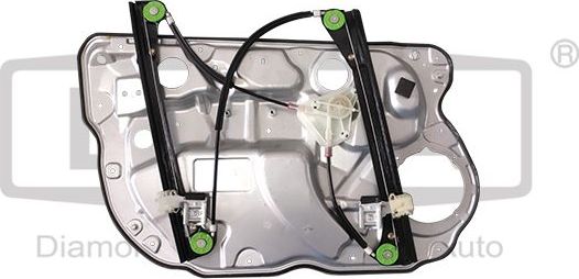 Стеклоподъемник DPA передний правый для Volkswagen Polo IV 2001-2012. Артикул 88371812502