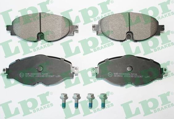 Тормозные колодки LPR. Артикул 05P2067