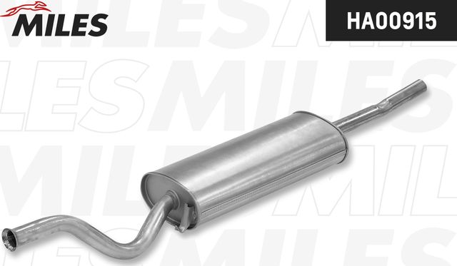 Глушитель Miles задний для ВАЗ 2110 1995-2005. Артикул HA00915