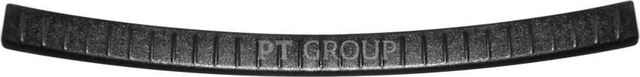 Накладка PT Group на задний бампер (черное тиснение) (ABS) для Lada Xray I 2015-2026. Артикул LXR111301