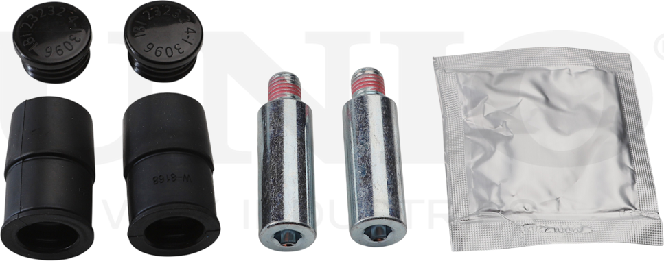 Комплект направляющих тормозного суппорта перед. (Unio). Артикул BRK-30084