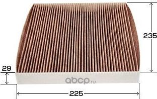 AC-806EX ФИЛЬТР САЛОНАCIVIC 05- ,ACCORD 02- ,ODYSSEY 04 VIC. Артикул AC806EX