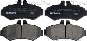 Тормозные колодки Zentparts. Артикул Z07416