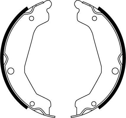 Тормозные колодки (стояночная тормозная система) TRW. Артикул GS8763