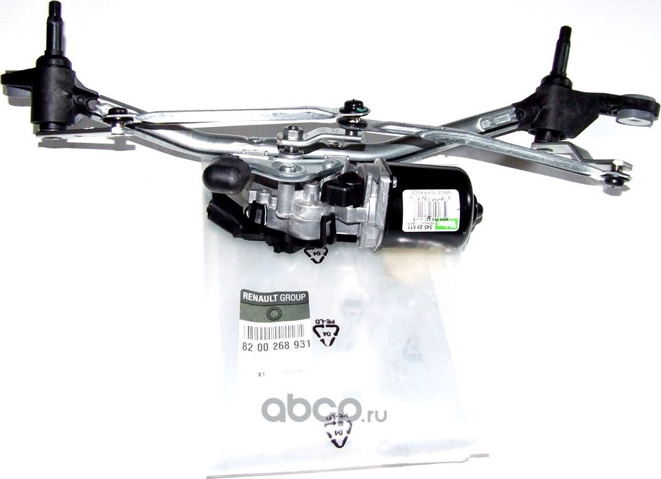 Мотор стеклоочистителя (моторчик дворников) Renault. Артикул 8200268931