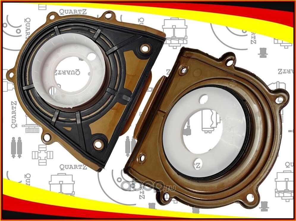 Сальник коленвала задний в корпусе (Quartz). Артикул QZ1131305