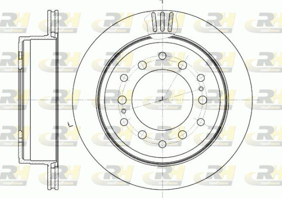 Тормозной диск RoadHouse. Артикул 6956.10