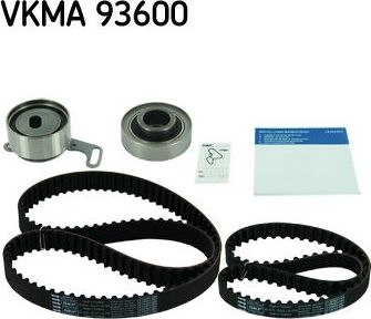 Ремень ГРМ с роликами (комплект) SKF для Honda Accord IV 1990-1993. Артикул VKMA 93600