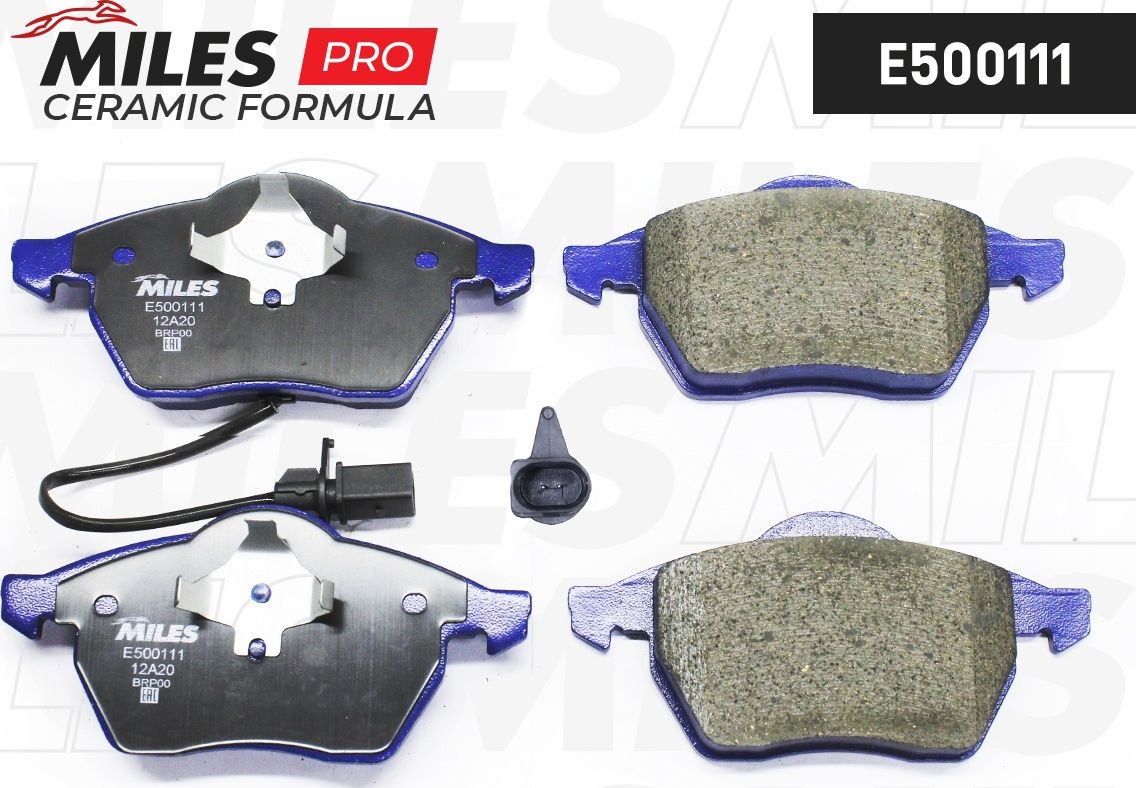 Тормозные колодки Miles (Керамика). Артикул E500111