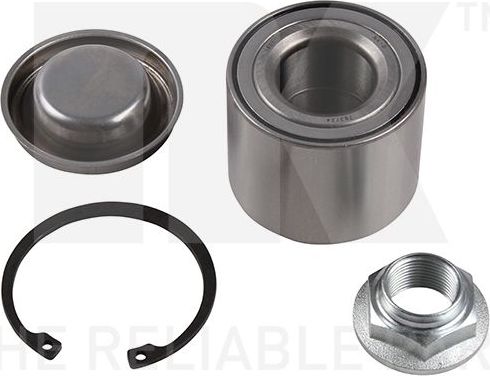 Ступичный подшипник (комплект) NK задний для Peugeot 307 I 2006-2009. Артикул 763724