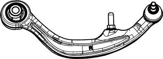 Поперечный рычаг передней подвески CTR задний правый нижний для Nissan 350Z I 2002-2009. Артикул CQ0706R