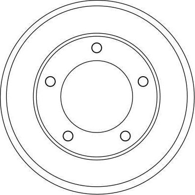 Тормозной барабан TRW. Артикул DB4316