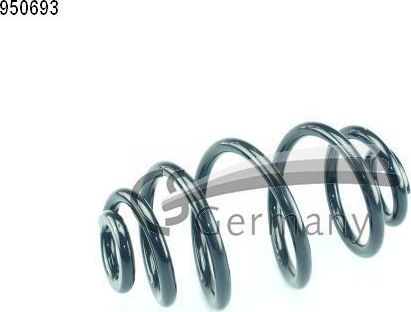 Пружина подвески CS-Germany задняя для Volkswagen Passat B5 1996-2005. Артикул 14.950.693
