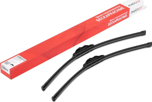 Щетки стеклоочистителя (к-кт) 530/475мм (Metaco). Артикул 9502201