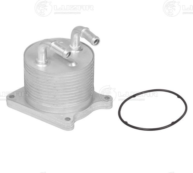 Радиатор масляный (маслоохладитель) для двигателя Luzar для Mitsubishi Outlander III 2012-2026. Артикул LOc 1140