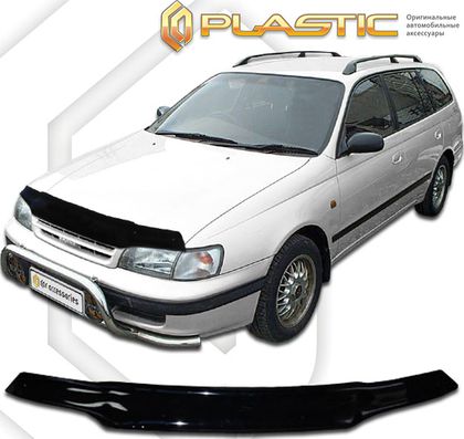 Дефлекторы СА Пластик для капота (Classic черный) Toyota Caldina T190-T195 1992-1997. Артикул 2010010104580