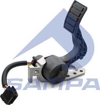 Педаль газа Sampa для Volvo  FL6 1985-2000. Артикул 033.078