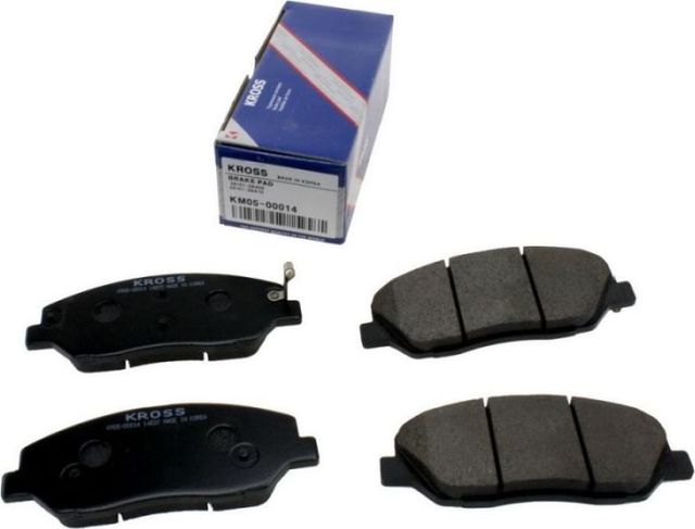КОЛОДКИ ТОРМОЗНЫЕ ПЕРЕДНИЕ (Kross). Артикул KM0500014
