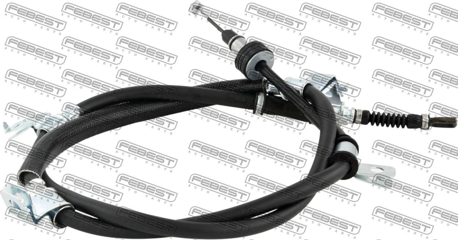 Трос ручника (тросик ручного тормоза) Febest. Артикул 12100-I30RH