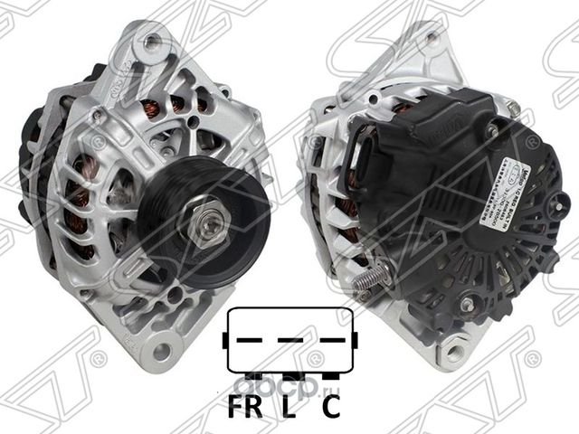 Генератор HYUNDAI SOLARIS 1,41,6 11-KIA RIO 1,4- (SAT). Артикул ST373002B510