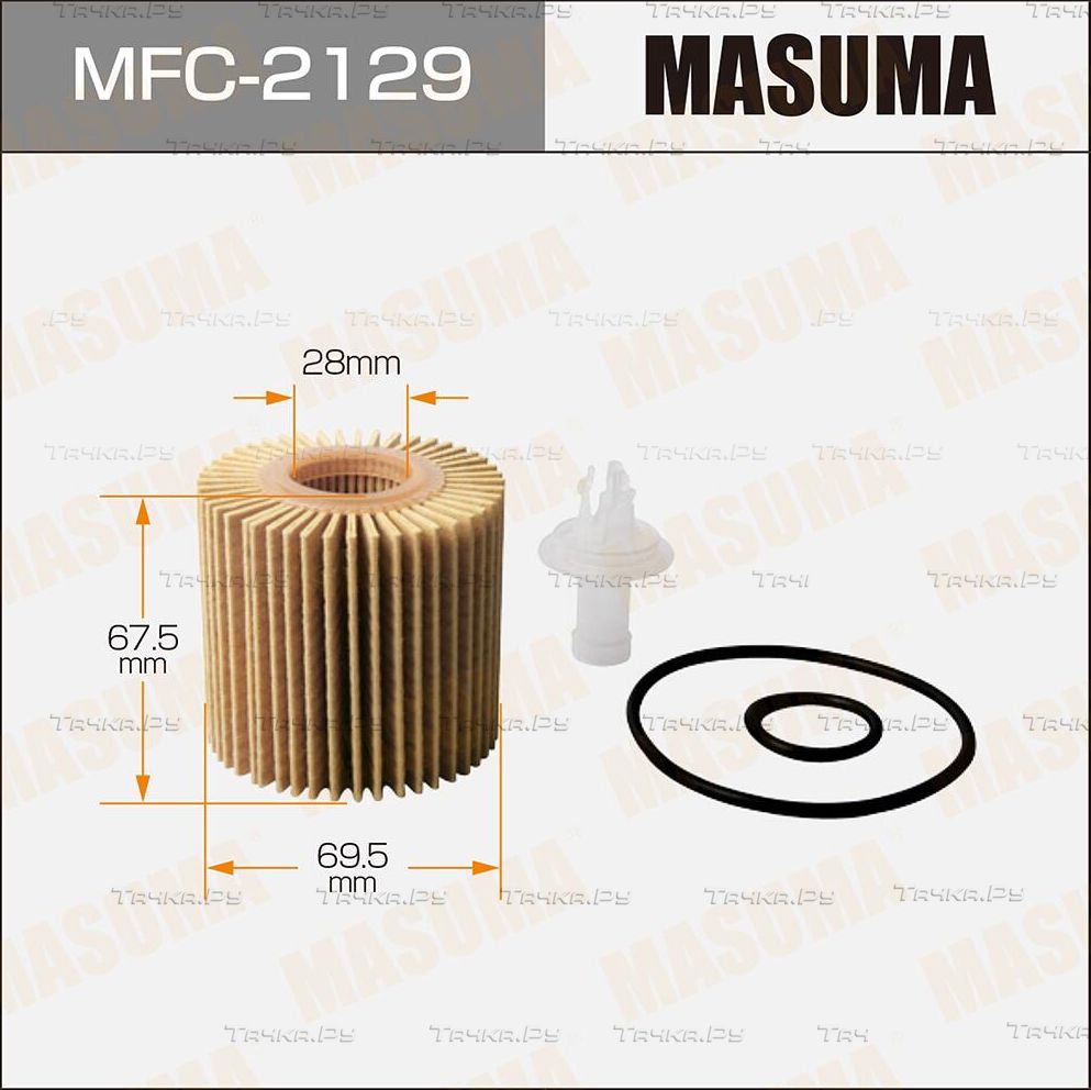 Масляный фильтр Masuma. Артикул MFC-2129