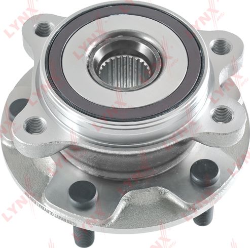 Ступица колеса с интегрированным подшипником LYNXauto передняя для Toyota Verso I 2009-2018. Артикул WH-1012
