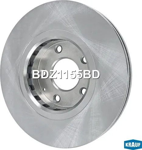 Диск тормозной (Krauf). Артикул BDZ1155BD