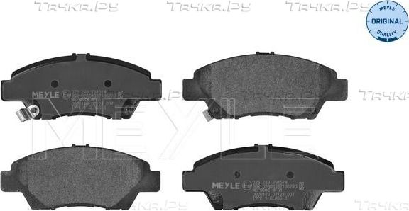 Тормозные колодки Meyle Original. Артикул 025 249 7915/W