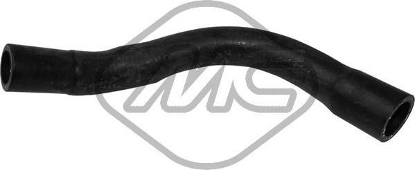 Патрубок радиатора (системы охлаждения) Metalcaucho. Артикул 98241