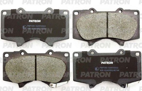 Тормозные колодки Patron. Артикул PBP1351