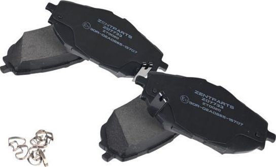 Тормозные колодки Zentparts. Артикул Z07733