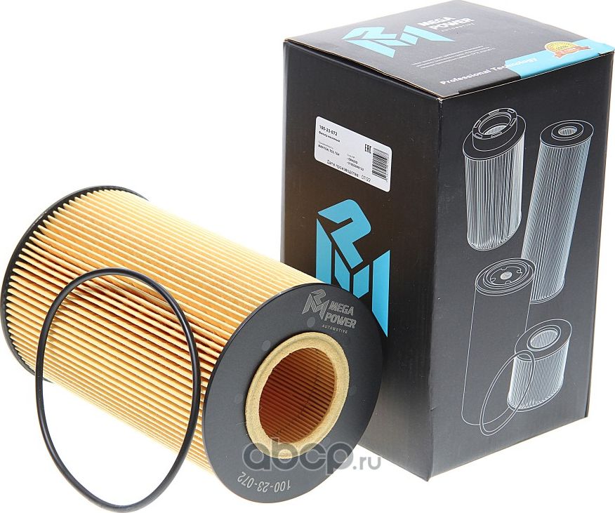 Фильтр масляный MAN TGA,TGS,TGX MEGAPOWER Megapower. Артикул 10023072