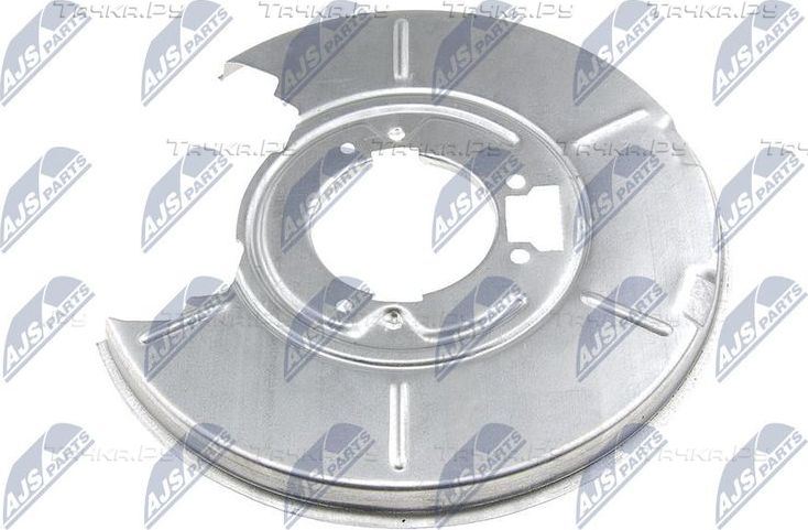 Кожух (щиток) тормозного диска NTY задний правый для BMW Z4 I (E85/E86) 2002-2009. Артикул HTO-BM-001