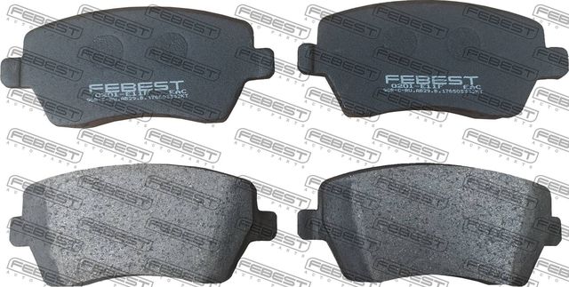 Тормозные колодки Febest. Артикул 0201-E11F