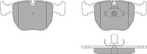 Тормозные колодки Fremax передние для BMW X3 I (E83) 2006-2011. Артикул FBP-1332