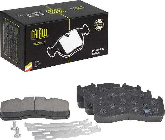 Тормозные колодки Trialli (Low-Metallic). Артикул PFT 29173