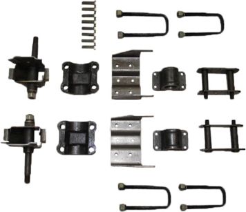 Комплект Autogur73 для переделки задней подвески УАЗ-452 старого образца 1965-2026 на подвеску УАЗ-2206 нового образца ЕВРО. Артикул КИТ-06