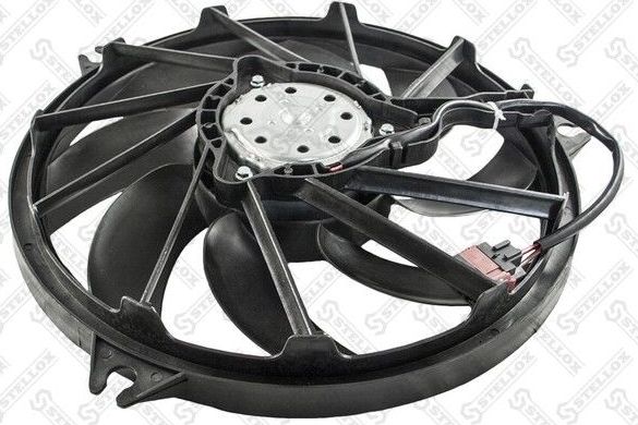 Вентилятор радиатора двигателя Stellox для Peugeot 206 1998-2012. Артикул 29-99483-SX