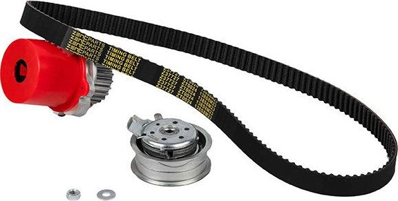 Помпа (водяной насос) с комплектом ремня ГРМ Zentparts. Артикул Z37727