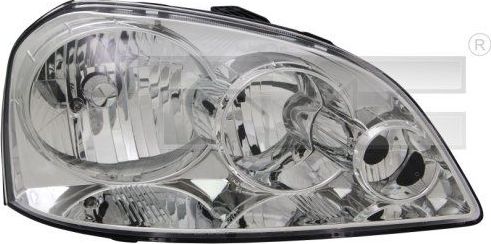 Фара передняя основная TYC левая для Chevrolet Nubira 2005-2011. Артикул 20-0546-05-2