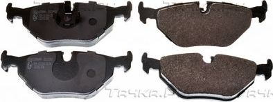 Тормозные колодки Denckermann задние для Rover 75 I 1999-2005. Артикул B111092