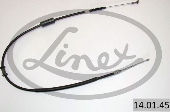 Трос ручника (тросик ручного тормоза) Linex передний правый для Fiat Tipo 160 1987-1995. Артикул 14.01.45