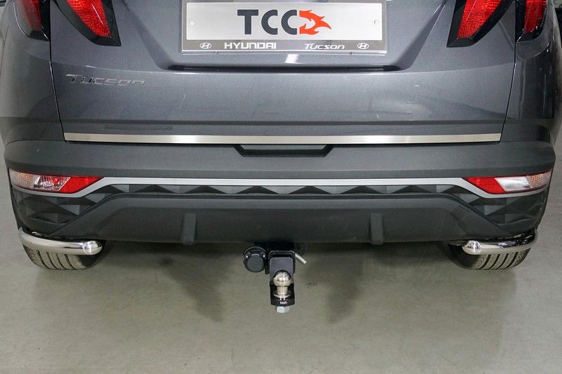 Фаркоп ТСС оцинкованный под американский квадрат для Kia Sportage V 2022-2026. Артикул TCU00283