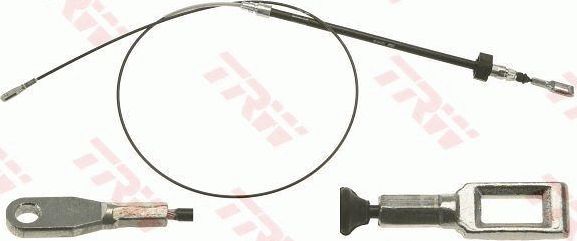 Трос ручника (тросик ручного тормоза) TRW для Volkswagen LT II 1996-2006. Артикул GCH156