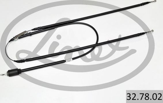 Трос ручника (тросик ручного тормоза) Linex. Артикул 32.78.02